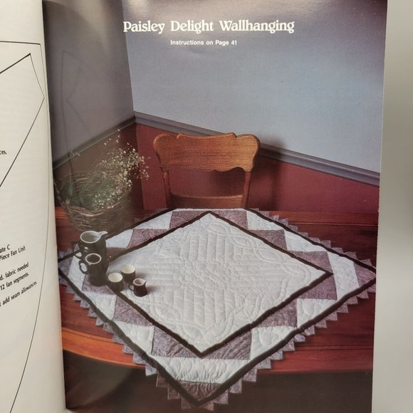 Victorian Quilting Quilt Pattern Book 18 Quilt Projects by Ruth Romaker - Picture 7 of 8